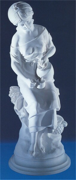 Maiden With Jug 25.25" High